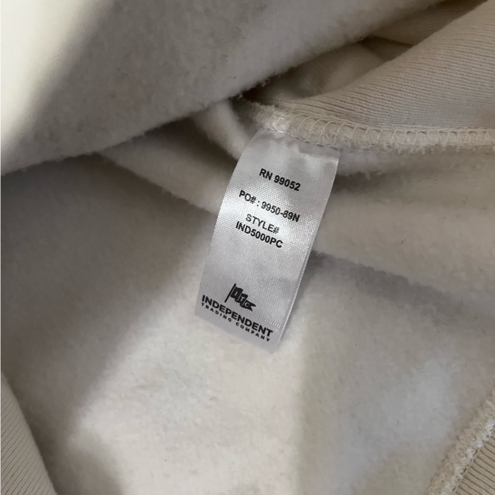 Private Selection Heaven Sent Graphic Hoodie Cream Size Medium - Picture 6 of 10